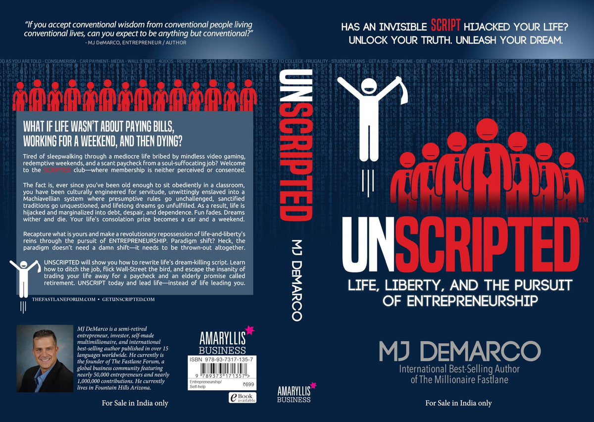 Unscripted: Life, Liberty, And The Pursuit Of Entrepreneurship (English) | Grocsy
