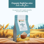 Bharat Vedica Organic Little Millet Flour - Organic kutki ka Atta | Grocsy