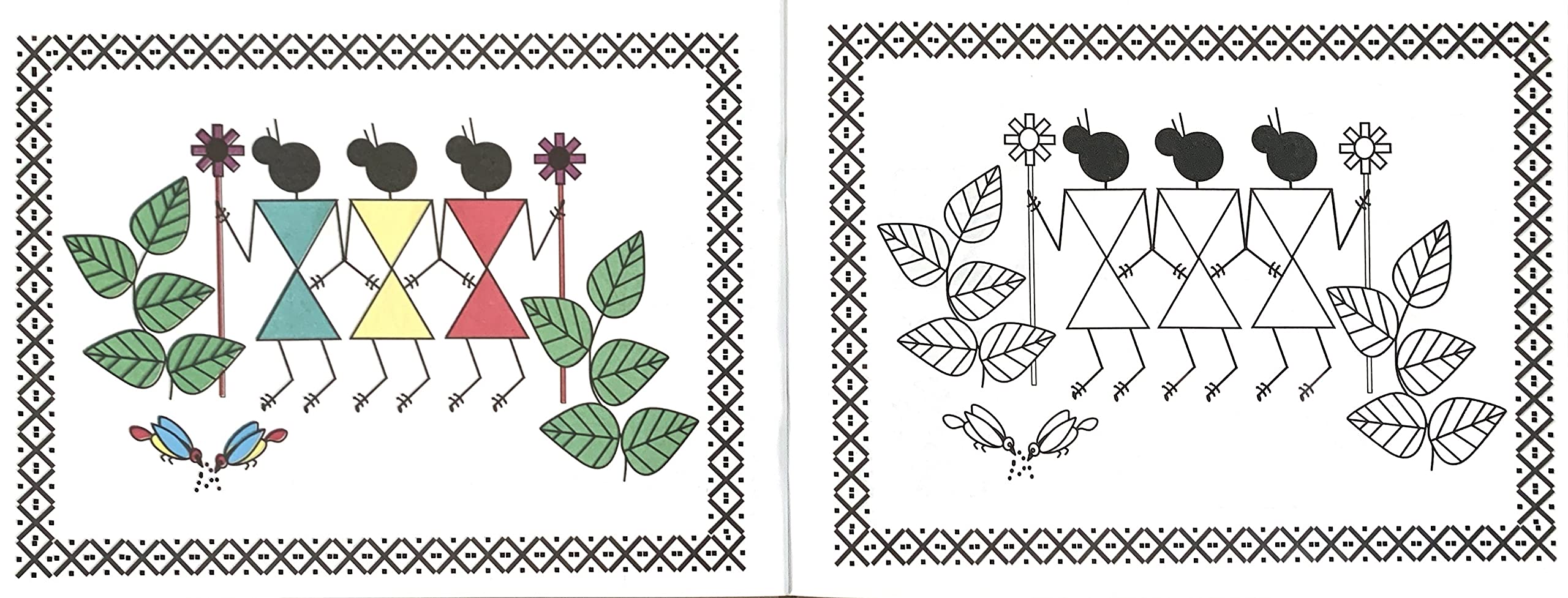 Best Of Warli Paintings-Vol 1. | Grocsy