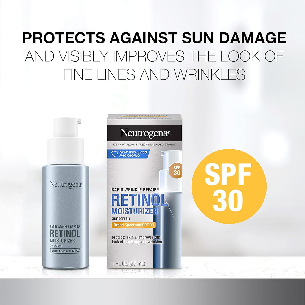 Neutrogena Rapid Wrinkle Repair Moisturizer SPF 30 | Grocsy