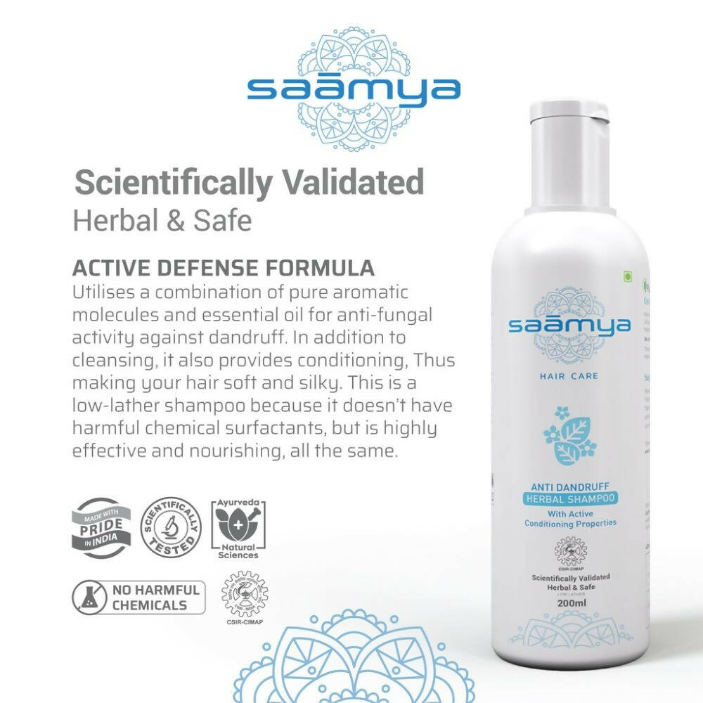 Saamya Anti-Dandruff Herbal Shampoo | Grocsy