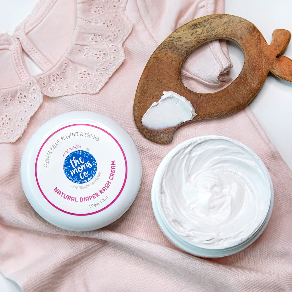 The Moms Co Natural Diaper Rash Cream for Baby | Grocsy