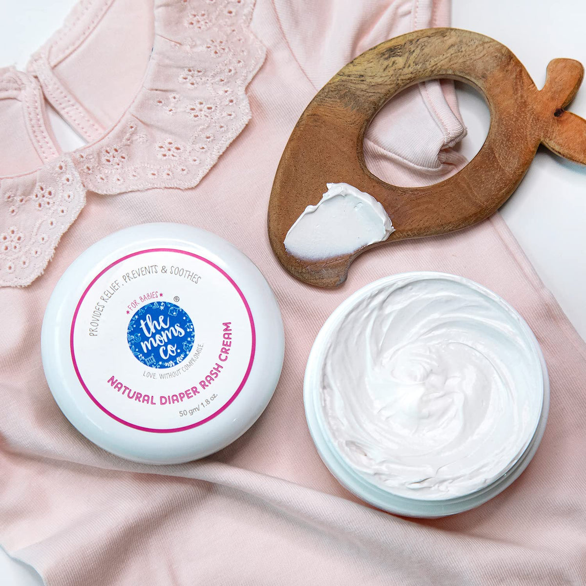 The Moms Co Natural Diaper Rash Cream for Baby | Grocsy