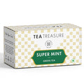 Tea Treasure Super Mint Green Tea Bags | Grocsy