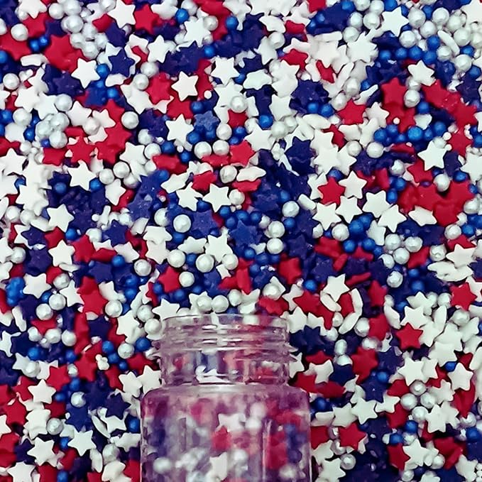 Confect Patriotic Sprinkles for Decoration 06 | Grocsy
