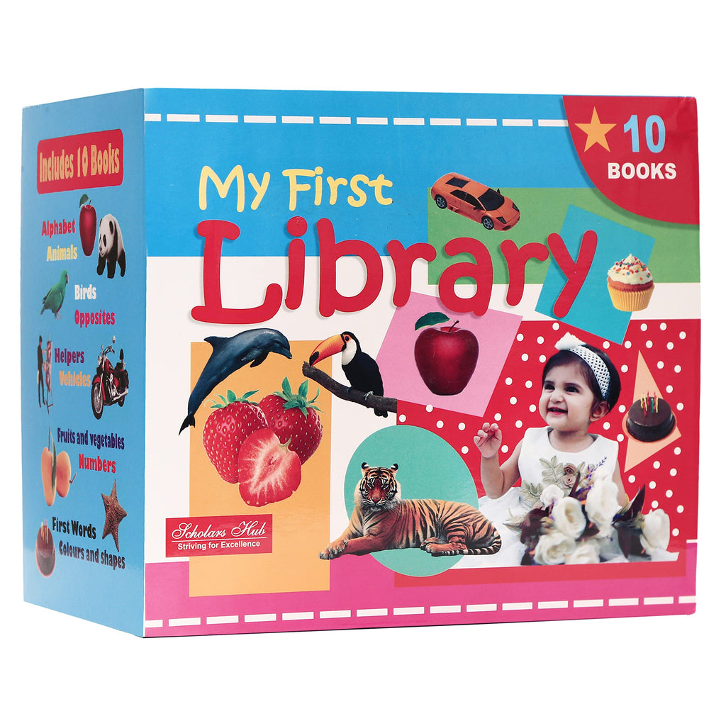 My First Library (Box Set Of 10 Board Books) | Grocsy
