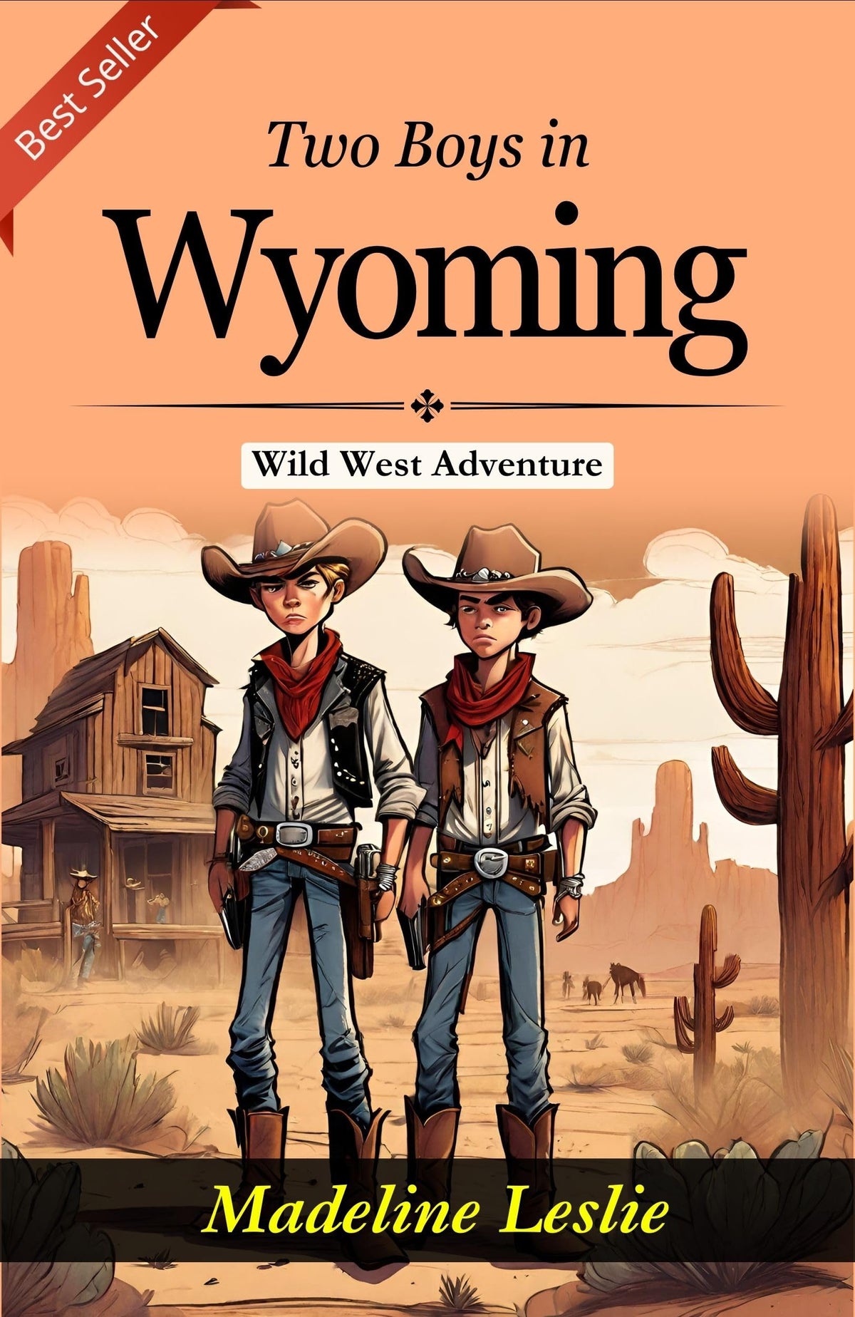 Two Boys In Wyoming: Edward Sylvester Ellis' Wild West Adventure | Grocsy