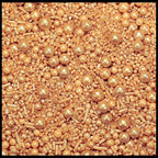 Confect Champagne Gold | Sprinkles Bottle for Decoration Bottle | Grocsy