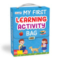 My First Learning Activity Bag : Educational Activity Books, Activity Bag For Early Learners, Kid'S Activity Bag Set-Ages 3-12, Mazes, Small Letters, Capital Letter And More | Activity Books | Grocsy