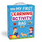 My First Learning Activity Bag : Educational Activity Books, Activity Bag For Early Learners, Kid'S Activity Bag Set-Ages 3-12, Mazes, Small Letters, Capital Letter And More | Activity Books | Grocsy