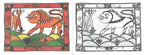 Scholars Hub Best Of Madhubani Art Paintings Book -Vol 1, Vol 2 (Set Of 2 Books) | 48 Pages | Grocsy