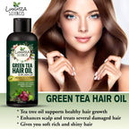 Luxura Sciences Green Tea Hair Oil with Onion Oil | Grocsy