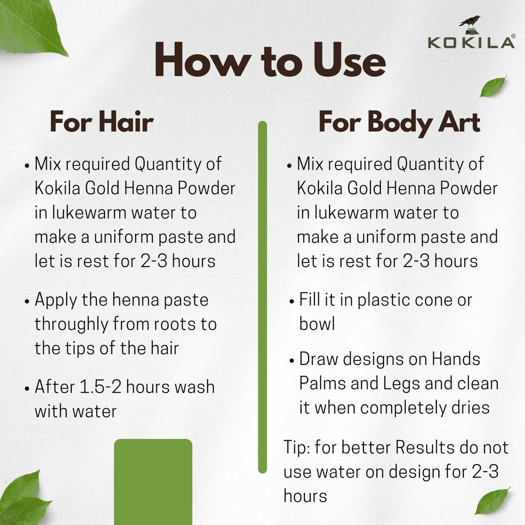 Kokila Henna Natural Powder | Grocsy