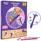Imagimake Craft Kit - Arts and Crafts for Kids Ages 5+ - Air Dry Clay, Paper Quilling, Stamp Art - 3-in-1 Arts and Crafts Kit - Gifts for 5, 6, 7, 8 Year Olds | Grocsy