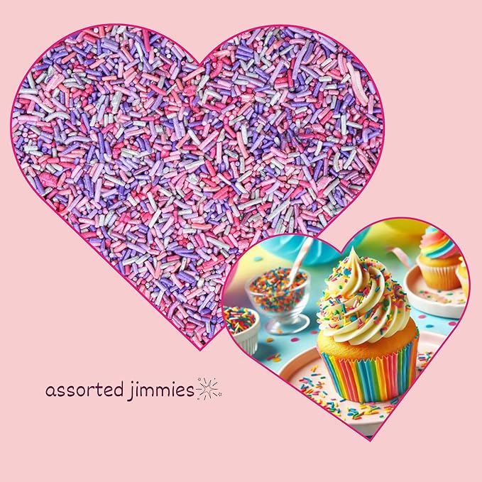 Confect Rainbow Sprinkles for Decoration 09 | Grocsy