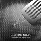 Stahl Artisan Hybrid Triply 32 cm Dosa Tawa | Grocsy