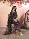 Anaita Purple Embroidered Net Salwar Suit | Grocsy