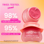 Dot & Key Watermelon Cool Icy Plunge Clay Mask | Grocsy