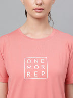 MKH Typography Printed Dri-FIT Relaxed Fit T-shirt | Grocsy