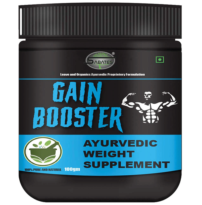 Sabates Gain Booster Ayurvedic Weight Supplement | Grocsy