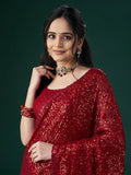 kasee Embellished Sequinned Saree | Grocsy