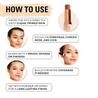 Makeup Revolution Fast Base Stick Foundation - F9 | Grocsy