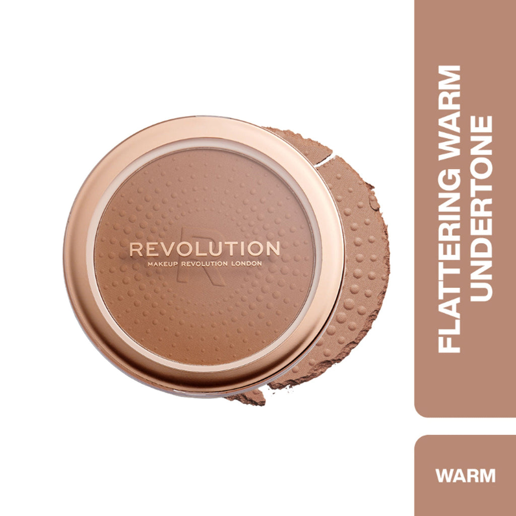 Makeup Revolution Mega Bronzer - 02 - Warm | Grocsy