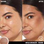 Makeup Revolution Mega Bronzer - 02 - Warm | Grocsy
