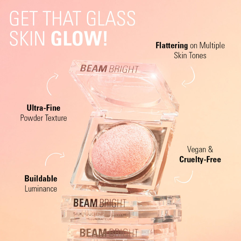 Makeup Revolution Beam Bright Highlighter - Rose Lustre | Grocsy