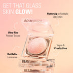 Makeup Revolution Beam Bright Highlighter - Rose Lustre | Grocsy