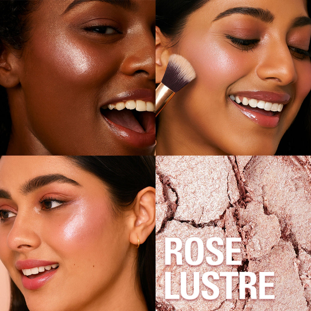 Makeup Revolution Beam Bright Highlighter - Rose Lustre | Grocsy