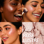 Makeup Revolution Beam Bright Highlighter - Rose Lustre | Grocsy