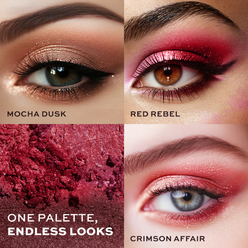 Makeup Revolution Forever Flawless Palette - Cherry Rebel Red | Grocsy