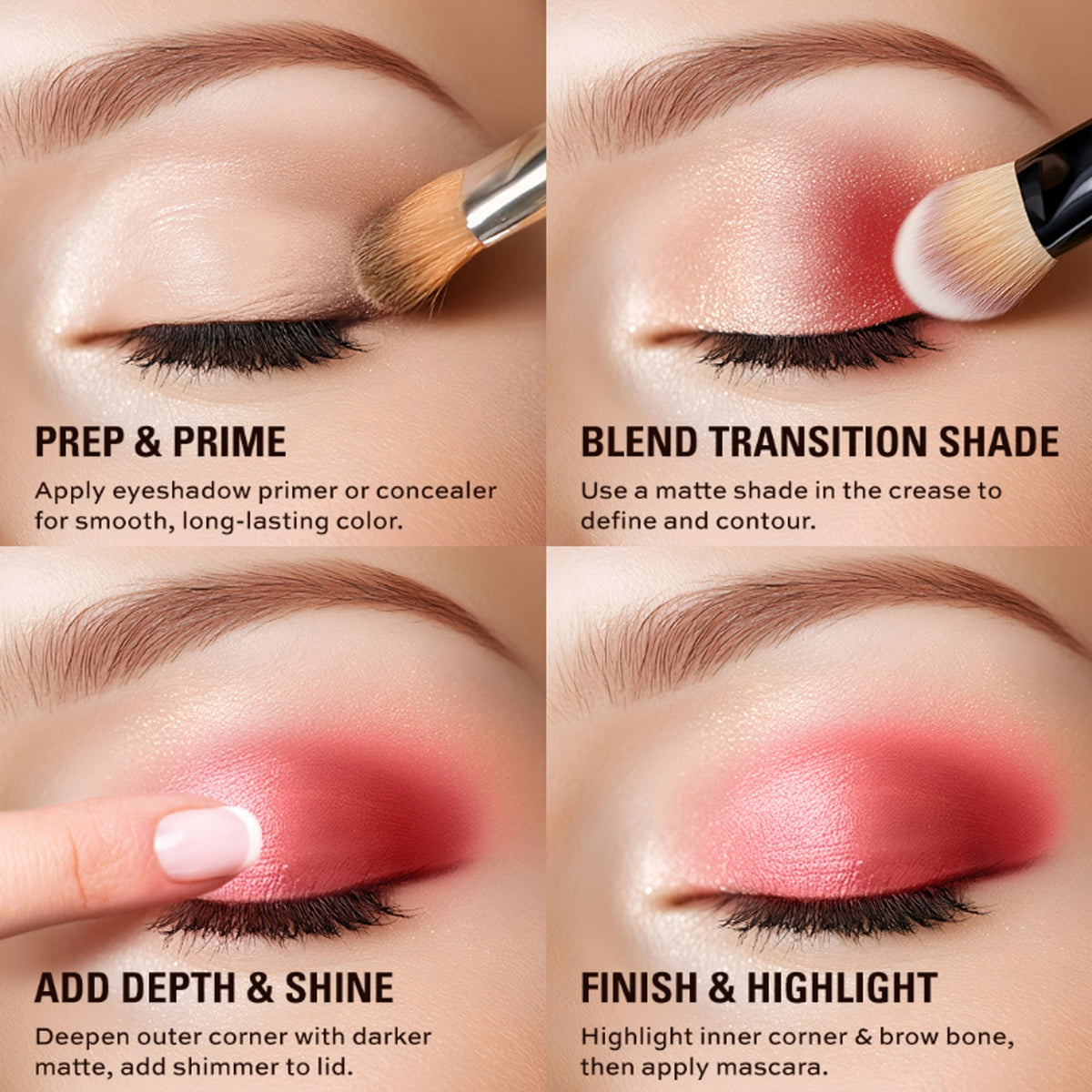 Makeup Revolution Forever Flawless Palette - Cherry Rebel Red | Grocsy