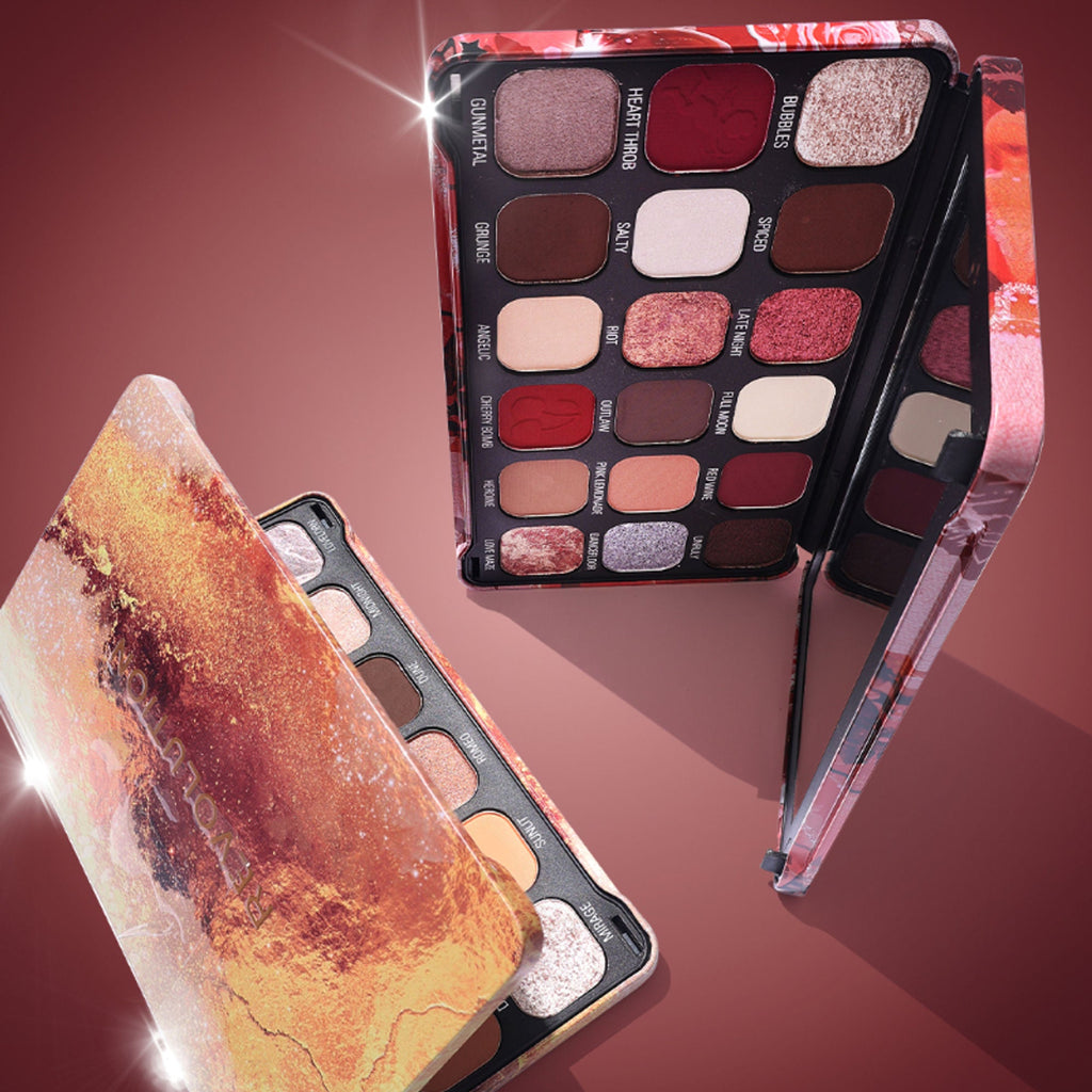 Makeup Revolution Forever Flawless Palette - Cherry Rebel Red | Grocsy