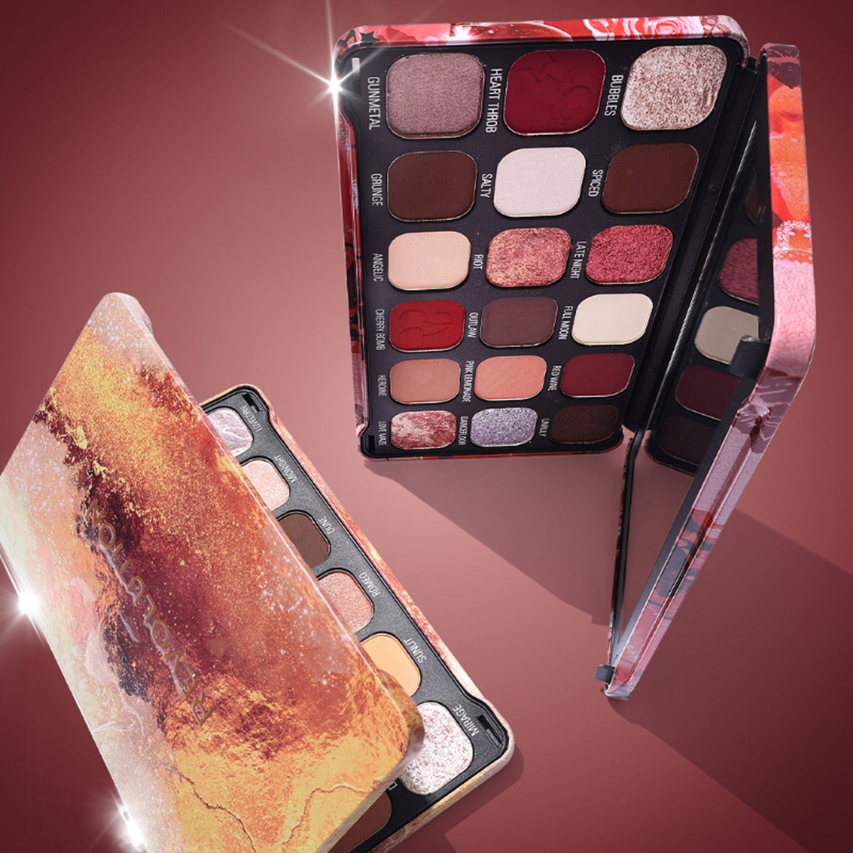 Makeup Revolution Forever Flawless Palette - Cherry Rebel Red | Grocsy
