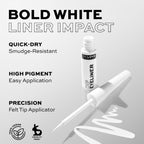 Relove Dip Eyeliner Black - White | Grocsy