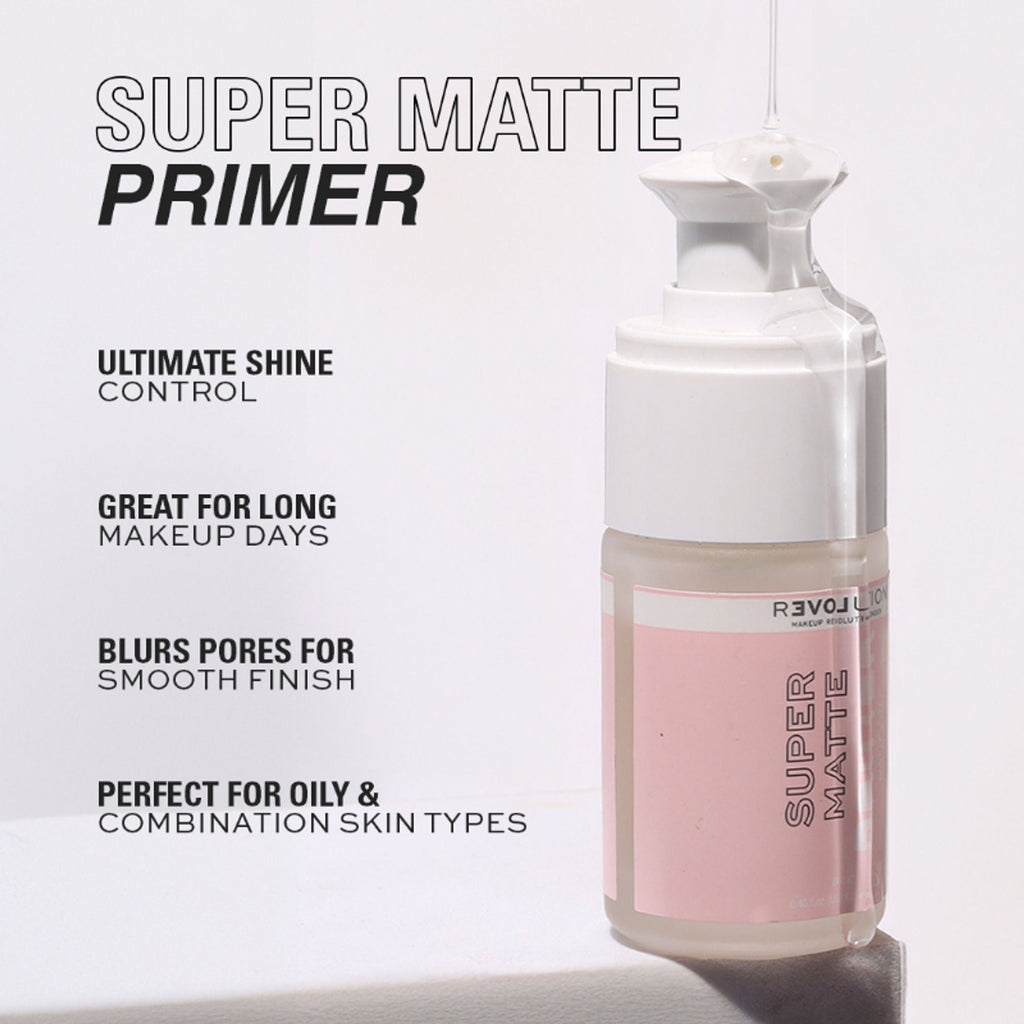 Makeup Revolution Relove Super Matte Primer | Grocsy