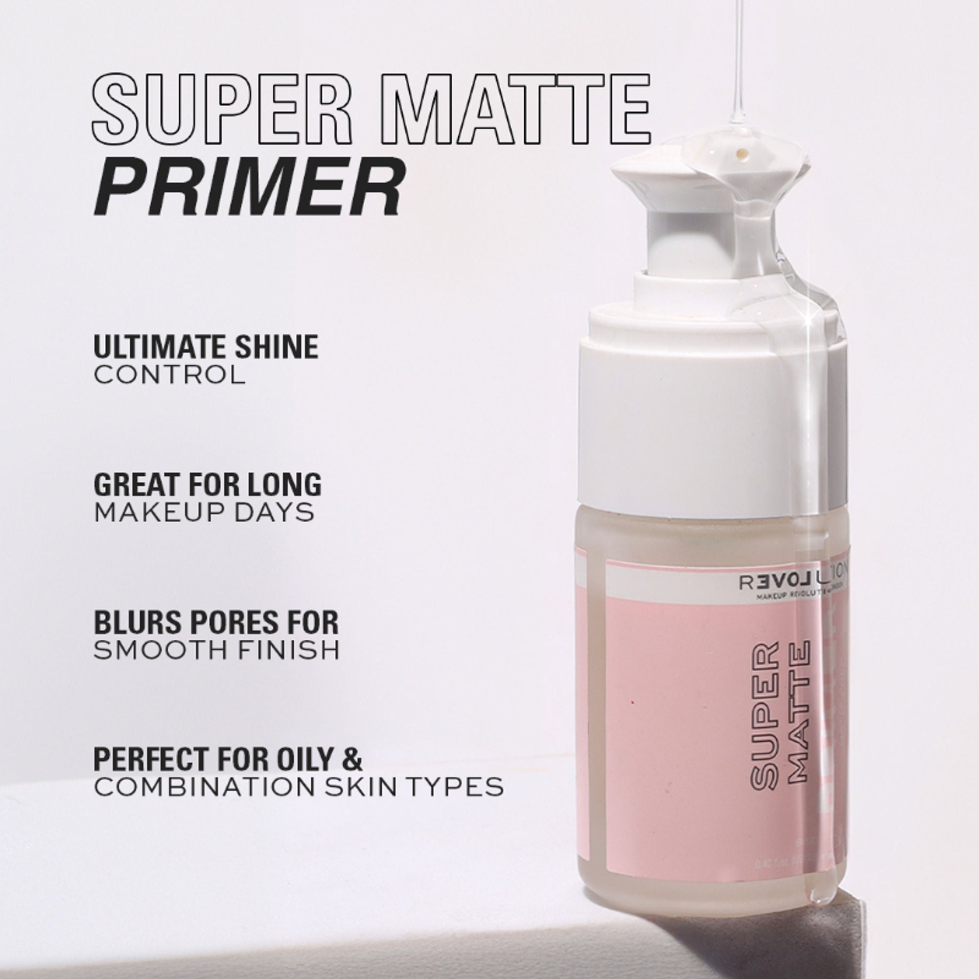 Makeup Revolution Relove Super Matte Primer | Grocsy
