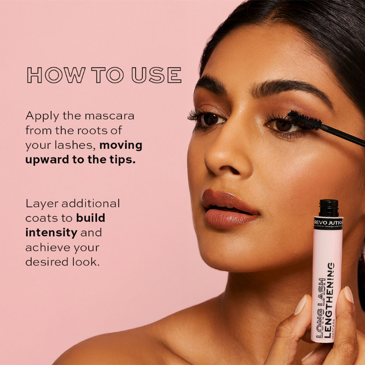 Revolution Relove Long Lash Lengthening Mascara | Grocsy