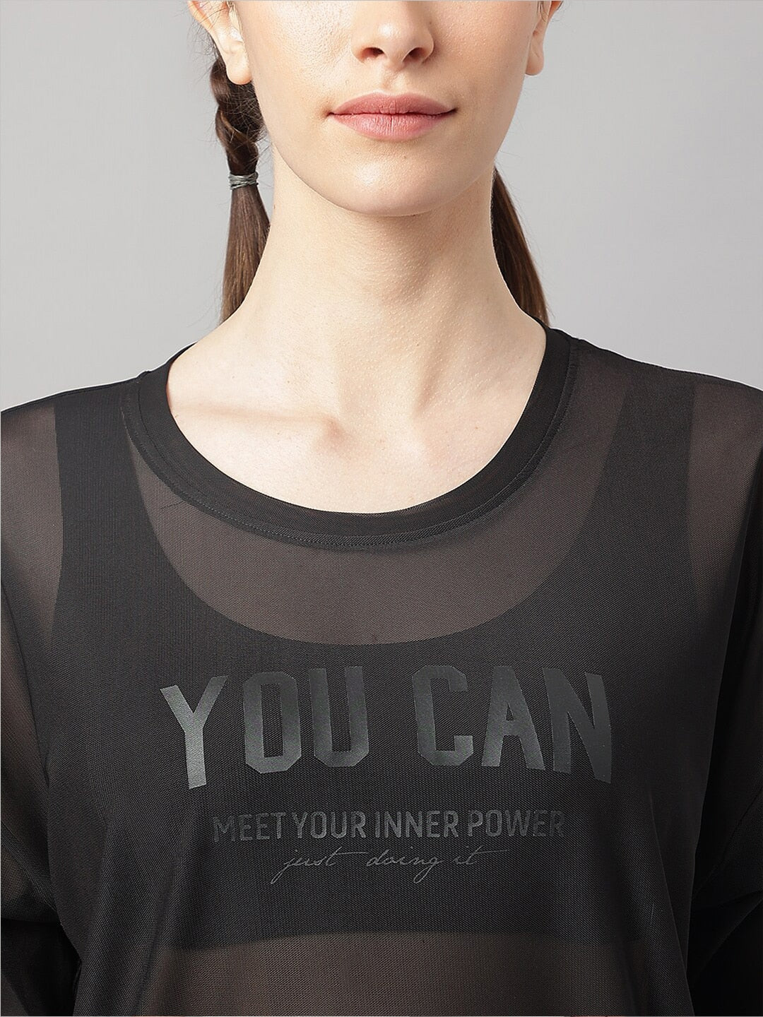 MKH Semi Sheer Dri-FIT Sports T-shirt | Grocsy