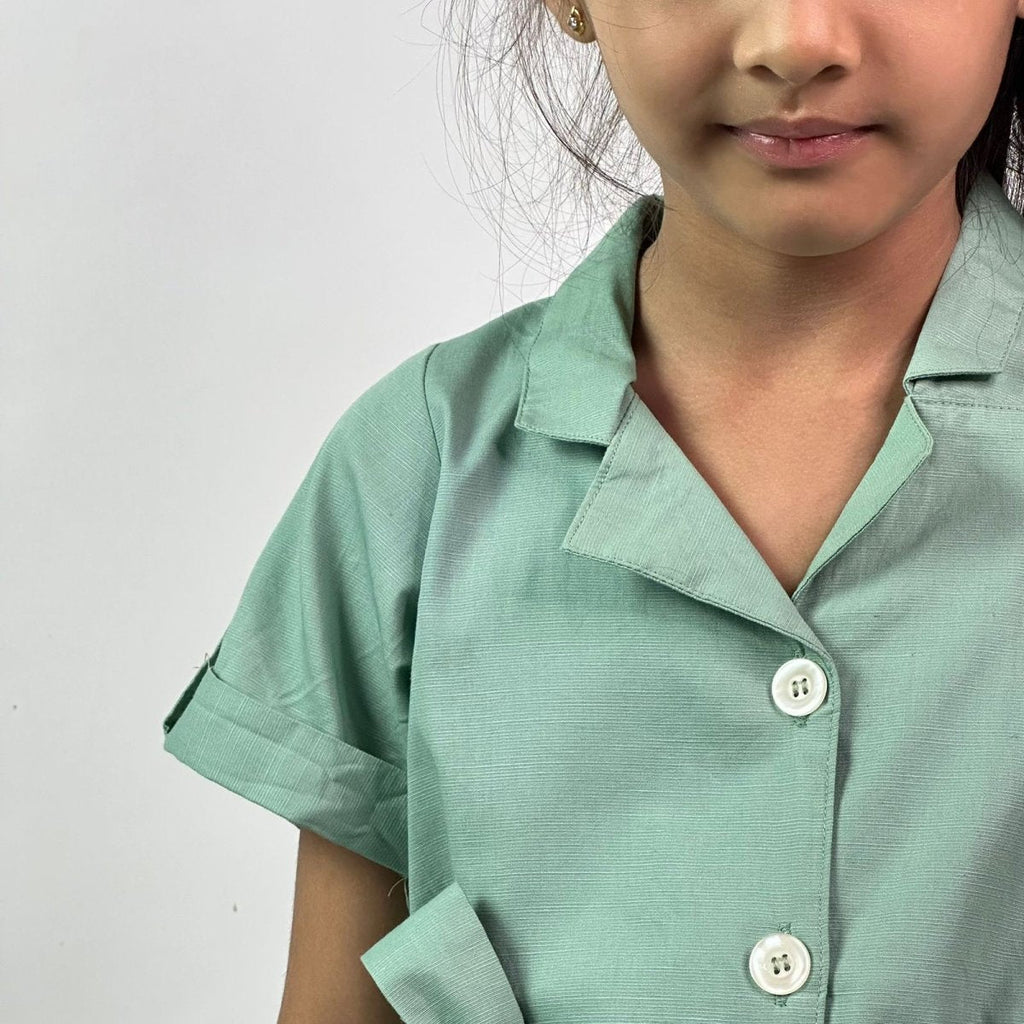 ArthLife Seafoam Green Watermelon Shirt Dress | Grocsy