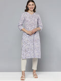 HERE&NOW Floral Printed Kurta | Grocsy