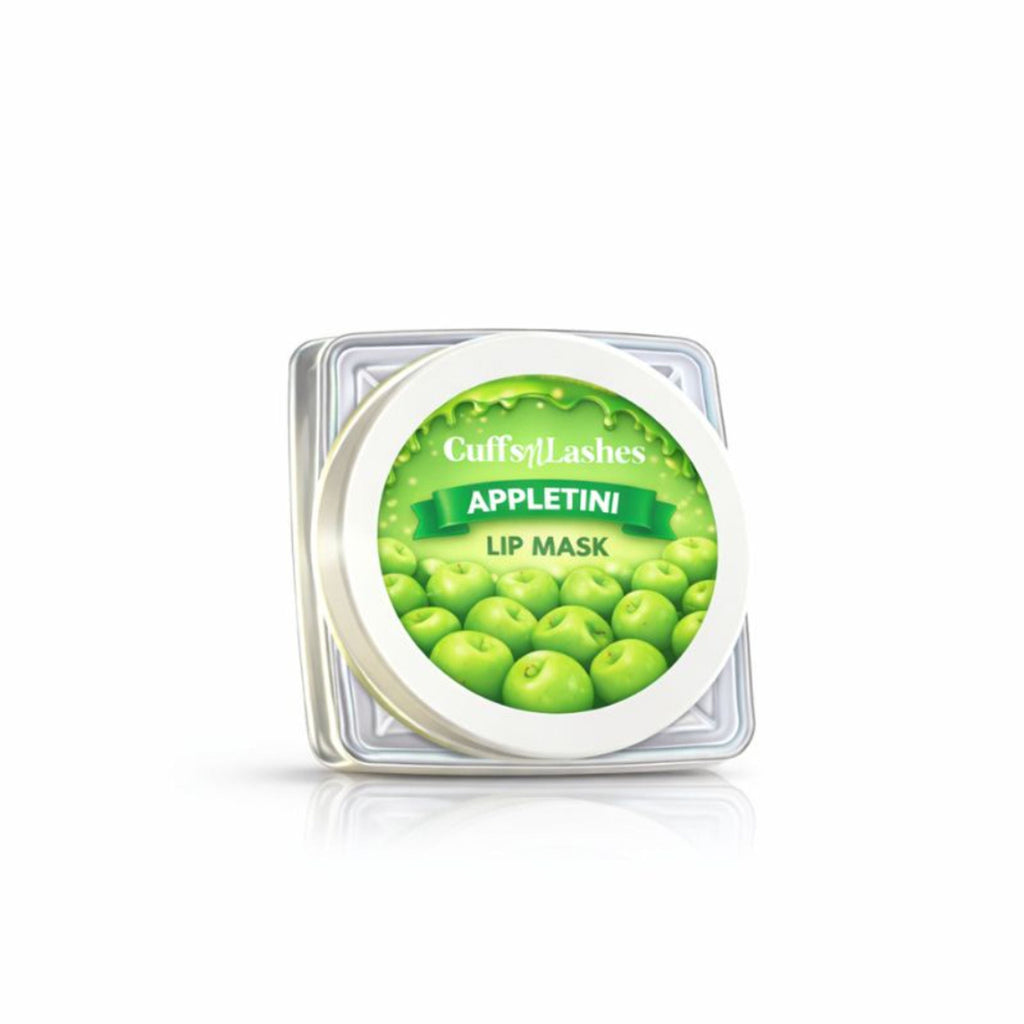 CUFFS N LASHES Lush Lips Intensive Recovery Lip Mask - Apple Tini | Grocsy