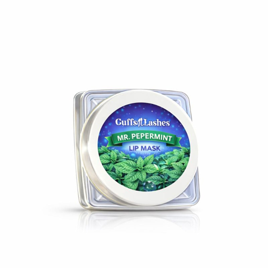 CUFFS N LASHES Lush Lips Intensive Recovery Lip Mask - Mr Peppermint | Grocsy