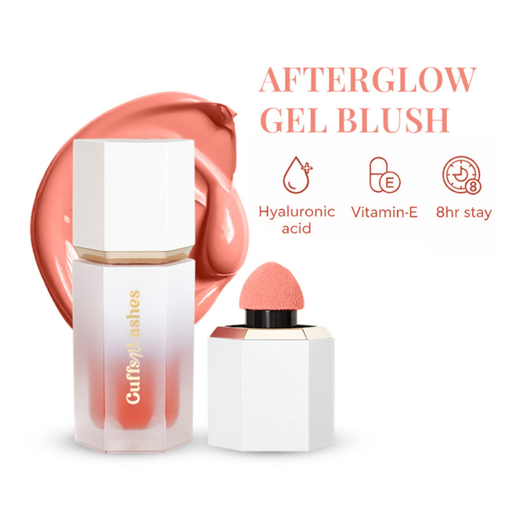CUFFS N LASHES After Glow Liquid Blush - 01 Peaches | Grocsy