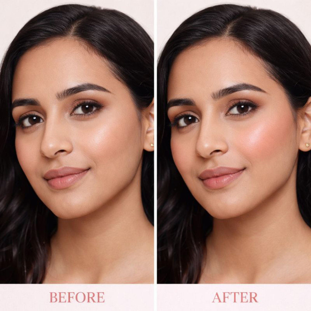 CUFFS N LASHES After Glow Liquid Blush - 01 Peaches | Grocsy