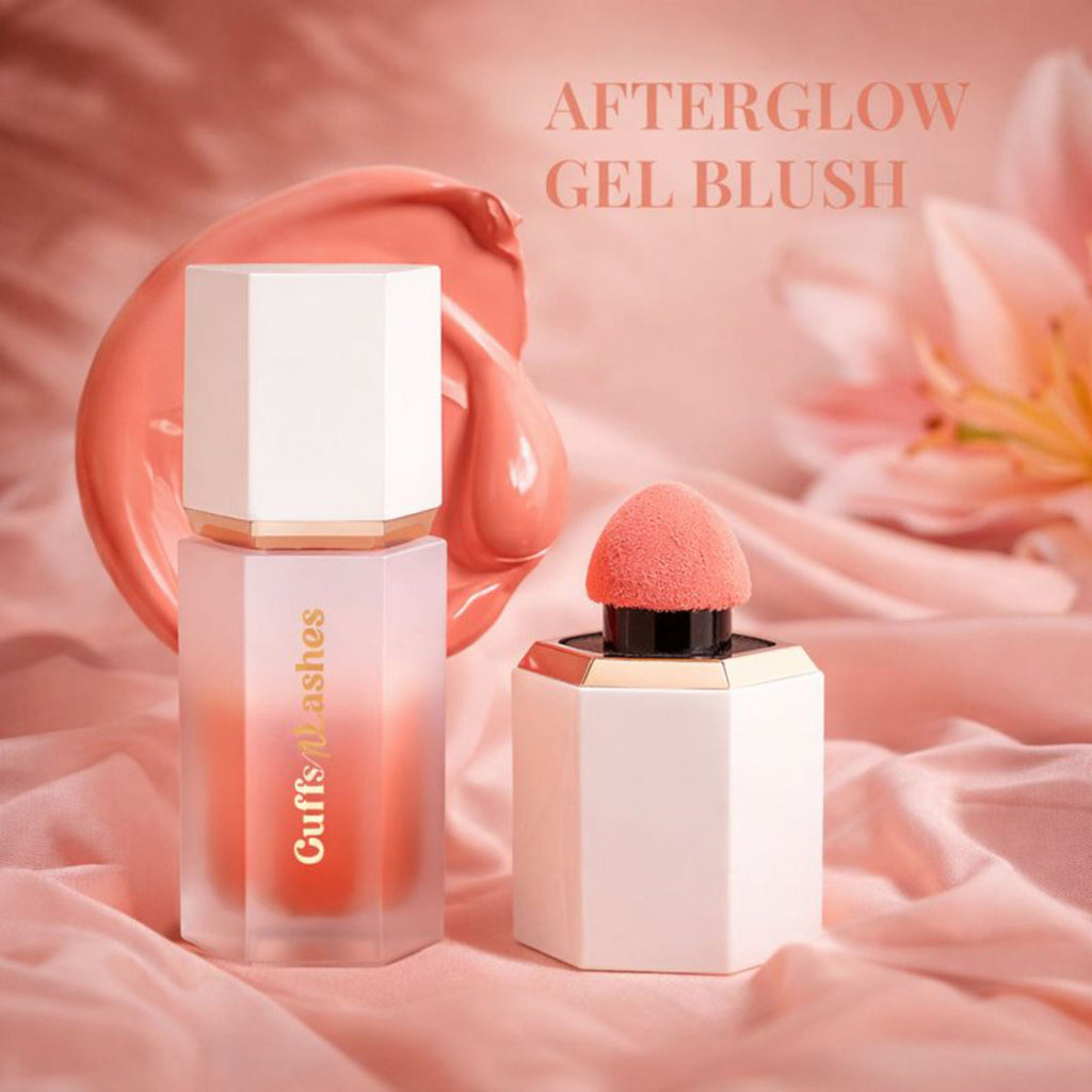 CUFFS N LASHES After Glow Liquid Blush - 01 Peaches | Grocsy