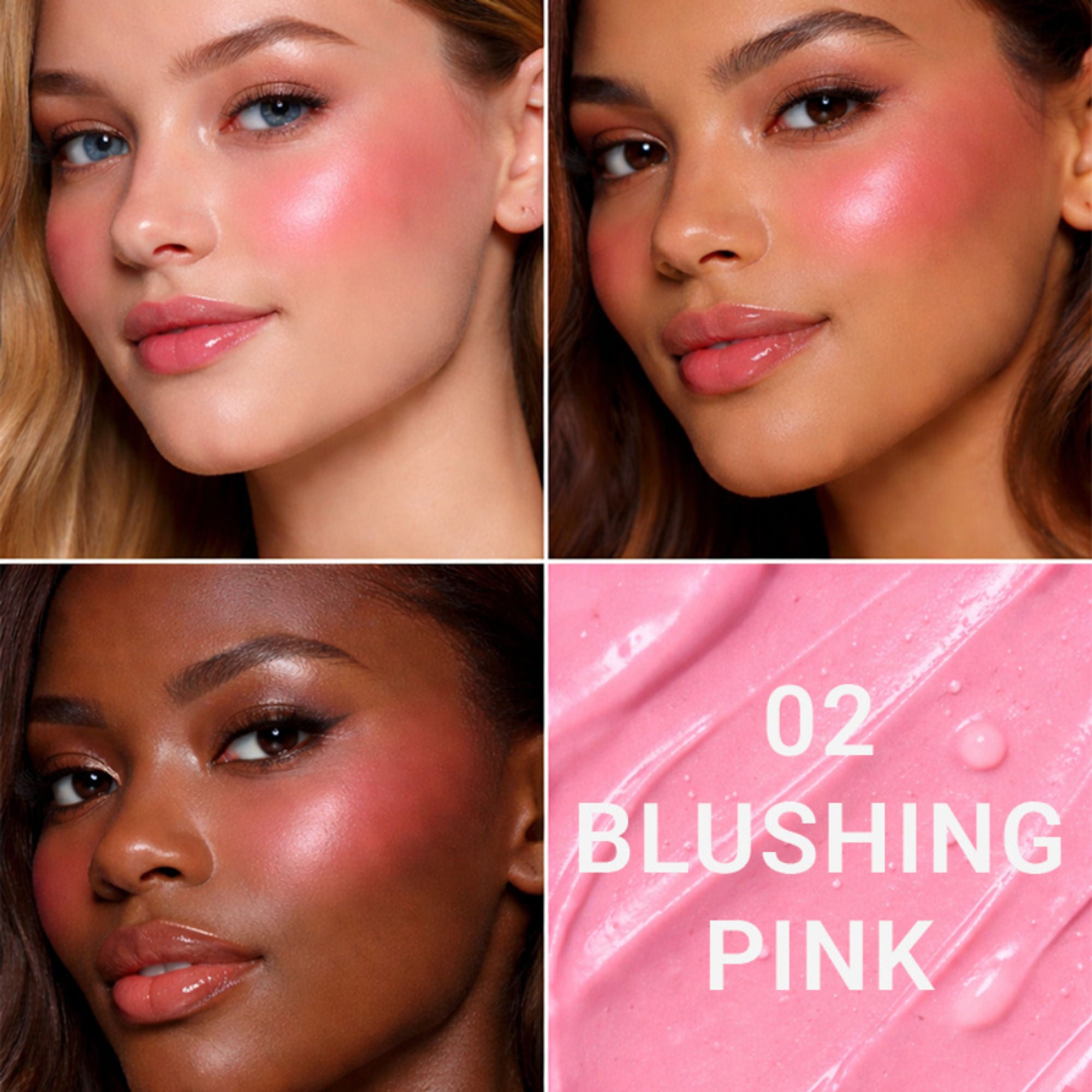 CUFFS N LASHES After Glow Liquid Blush - 02 Blushing Pink | Grocsy
