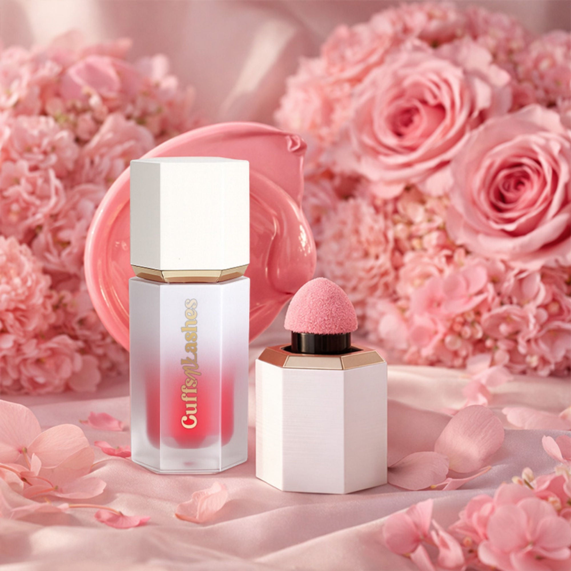 CUFFS N LASHES After Glow Liquid Blush - 02 Blushing Pink | Grocsy